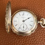 Vintage Rockford 162 Mod Circa 1892 9J 6S Fancy Gold Filled Hunting Case Runs. Fixed Price $475.00.