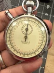Vintage Hanhart 1/10 Second Military Pocket Works. Fixed Price $119.00.