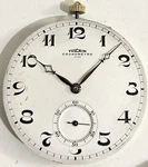Amazing Art Deco Slim Vulcain Chronometro Antique Pocket Watch Movement. Fixed Price $150.00.