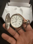 Tissot Savonette Quartz Pocket Watch T8624102901300. Fixed Price $350.00.