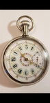 Waltham 21J 18S Crescent St Two-tone Mint Fancy O'hara Multi-color Dial Display. Fixed Price $3995.00.