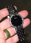 Mens Movado Diamond Faceto Quartz Watch 35MM 84 45 1891 Mid. Fixed Price $429.99.