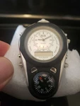 Colibri Cx Watch Compass Thermometer Flashlight - Men Gray Black Utility Indigo. Fixed Price $49.99.