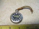 Vtg Slick 50 Quartz Watch Key Fob Pocket Silver Tone 42MM Round Analog. Fixed Price $12.95.