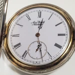 Vintage Aero Watch Neuchatel Sterling Swiss Made 17 Jewels Pocket Running. Fixed Price $490.00.