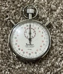 Hanhart Lever 7 Jewel 1/10 Split Second Chronograph Shockproof Stopwatch Working. Fixed Price $98.99.