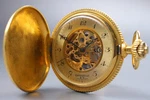 Vintage 1977 Mint Bulova Caravelle 8174 Mechanical Pocket Watch Skeleton Japan. Fixed Price $189.99.