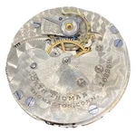Seth Thomas Size 6S Pocket Watch Movement Hunter 7J Ticks F8710. Fixed Price $33.24.