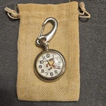 Vintage Armitron Looney Tunes Pocket, Or Belt Loop Watch With Pouch. Fixed Price $20.00.