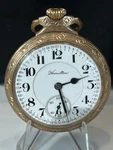 Hamilton 898035 Pocket Watch Railroad Grade 992 21J 10K Gf 1912 Working 16S. Fixed Price $325.00.