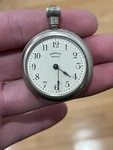 Antique Ingersoll Midget Pocket Watch W/ Original Guarantee Paper 1910. Fixed Price $45.00.
