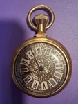 Westclox Country Gentleman 40049 Pocket Watch Brass Roman Numerals *runs*. Fixed Price $26.99.