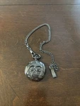 Disney Star Wars Darth Vader Stainless Steel Etched Pocket Watch. Fixed Price $20.95.