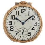 Vintage 16S 1937 Waltham Vanguard Jewel Railroad Pocket Watch 1623 10 Yr Gf. Fixed Price $299.45.
