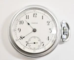1891 Trenton Co. 7 Jewel Interchangeable Pocket #WATCH256. Fixed Price $510.00.