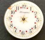 Antique 1897 Hampden Grade Watch Movement Fancy Dial 3/0S 15J Usa. Fixed Price $39.95.