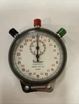 Hanhart Premier Shockproof Stopwatch 1/10 Sec Made In Germany. Fixed Price $42.00.