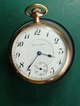 South Bend 15 Jewels Gold Filled Pocket Watch Yellow White Dial Mechanical. Fixed Price $400.00.