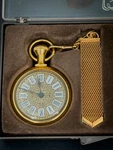 Vintage Westclox Country Gentleman Mechanical Pocket Watch. Fixed Price $49.00.