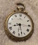Bucherer Pocket Watch Incabloc Roman Dial. Fixed Price $185.00.