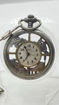 Vtg 42MM Pocket Watch Fossil LE-9443 Limited Edition Transport Works Great. Fixed Price $99.00.