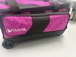 Pyramid Prime Double Roller 2 Ball Bowling Bag W/ Shoe Pocket, Blackpink. Fixed Price $59.00.