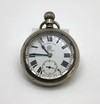 Working Thos Thomas Russell & Son Silvernus Antique Pocket Watch. Fixed Price $99.00.