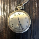 Vtg 1925 Elgin Pocket Watch W/ Chains 12S 15J Jewelry 26550009 Works. Fixed Price $220.15.