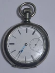 Dueber Silverine Pocket Watch. Fixed Price $50.00.