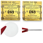 Hunting Case Pocket Watch Crystal X 1 G-s Savonette Lentille 27.9 To 44.7 Read!. Fixed Price $9.99.