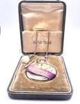 South Bend 15 Jewel Grade 407 Size 12 Gold Filled Pocket Watch Case Chain Runs. Fixed Price $295.00.