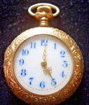 Antique N.e.w. Co. Gavour Gold Filled Size Pocket Watch Beautiful Case. Fixed Price $95.00.
