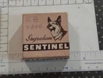 Antique Pocket Watch Box- Ingraham Sentinel (original). Fixed Price $12.95.