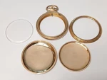 16 Size Nawco Security 14K Gf Pocket Watch Case. Crystal Loose, Has Wear. 45+GMS. Fixed Price $222.00.