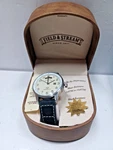 Nos Field & Stream Angler Stainless Steel Mens Watch All Paperwork And Case. Fixed Price $92.97.