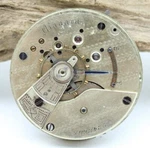 Niagara Pocket Watch Movement For Repair 45.6MM Dia #1223485 (K3T2). Fixed Price $35.00.