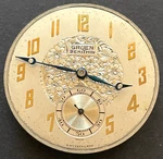 Antique Gruen Guild Semi Thin Pocket Watch Movement Art Deco Dial 12S 16J Swiss. Fixed Price $29.95.