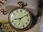 Vintage 1923 Illinois 10KGF 16S 21J Open Face Pocket Watch -- For Repair. Fixed Price $254.93.
