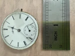 Antique Elgin Pocket Watch Movement 1880S 18S #2537458 Dial Glass. Fixed Price $69.99.