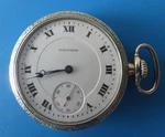 Waltham 16S 17J C1912 M1908 G625 Pocket Watch Keystone Silveroid Case Runs Great. Fixed Price $129.00.