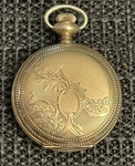Antique Private Label Liberty Pocket Watch 15J 0S Gf Hunter Case Runs. Fixed Price $218.50.