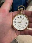 Antique Waltham 18S Railroad Grade 845 Gold Filled 21J Pocket Watch Working. Fixed Price $425.00.