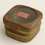 Rare 1800S Elgin Brass Watch Case Steampunk Display, Antique Horology. Fixed Price $59.99.