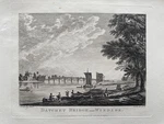1779 Antique Print; Datchet Bridge Near Windsor After Sandby. Fixed Price $24.48.