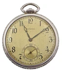 1925 Antique Longines 14K Gold Filled Pocket Watch 17 Jewels. Fixed Price $249.99.