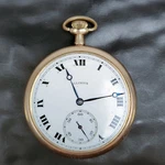 Illinois Pocket Watch 1916 Grade 255 12S 17J Gold Filled Running Crystal. Fixed Price $280.25.