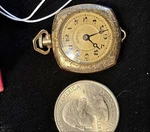 Elbeco Gold Filled Vintage Pocket Watch Swiss Mechanical 15 Jewels. Fixed Price $195.00.