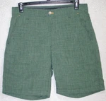 Orvis Shorts Adult 34W Green Golf Chino Pockets Flat Front Belt Loop Light Men. Fixed Price $34.99.