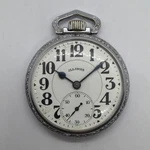 1914 Illinois Lincoln Railroad Pocket Watch 21 Jewel ADJ5P 16S Runs. Fixed Price $179.00.