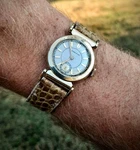 Vintage 1935 Hamilton Prescott 10K Gold Case Excellent Condition Running Strong. Fixed Price $345.00.